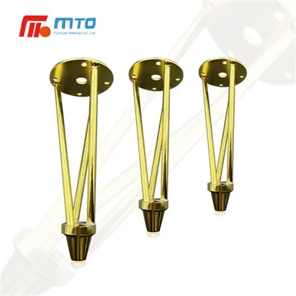 Pernas de sofá -ouro